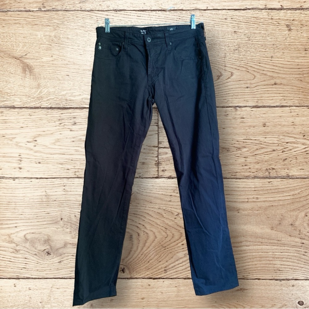 AG Adriano Goldschmied Men’s Jeans 32x34 Black Denim Tellis Modern Slim Stretch